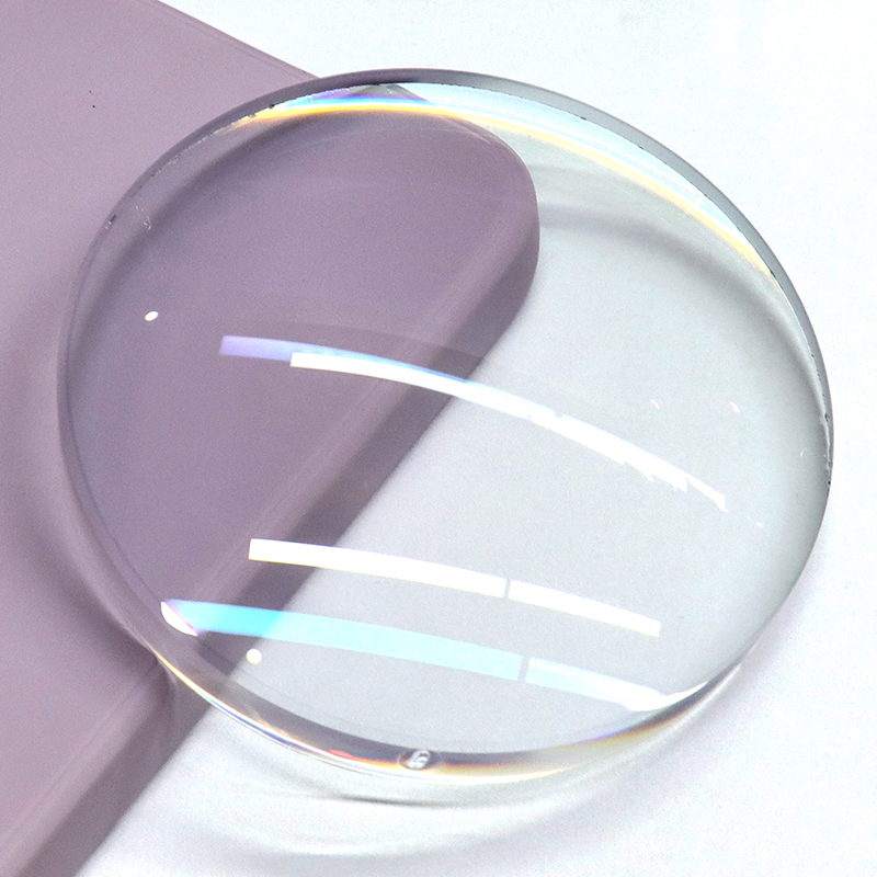 1,56 Halbfertiges blaues Block-Einstärkenglas