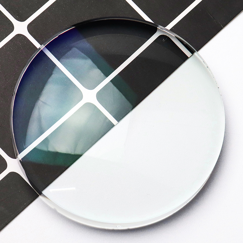 1,56 Halbfertiges blaues Block-Einstärkenglas