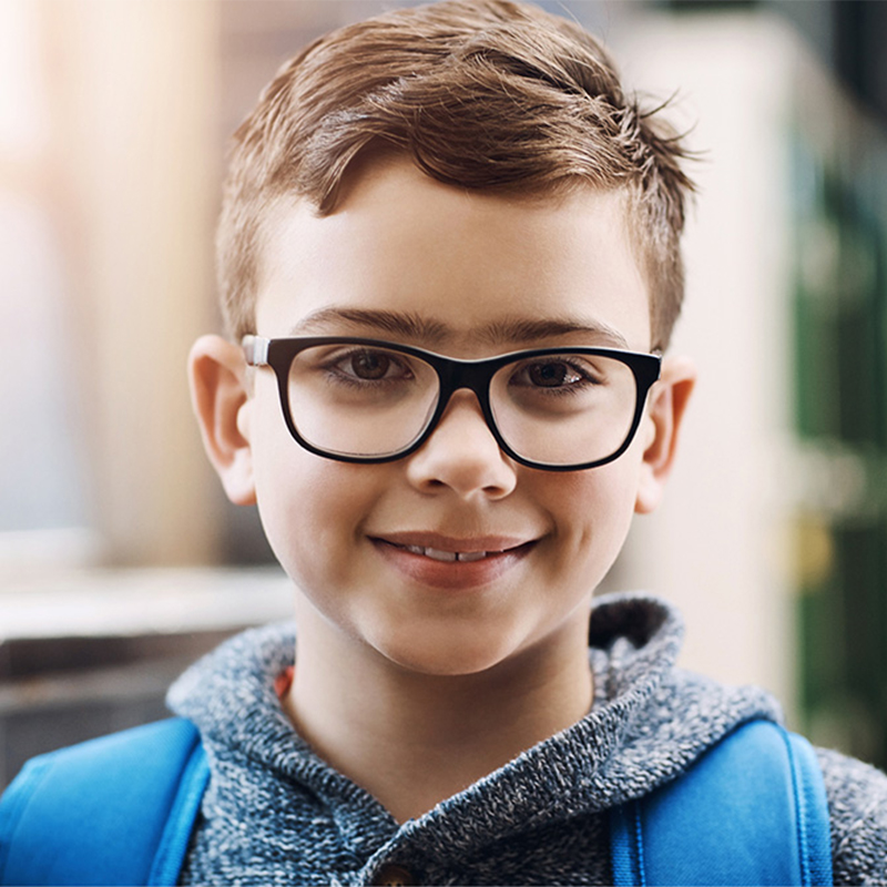 Achteckige kreisförmige Myopie-Kontrolllinse