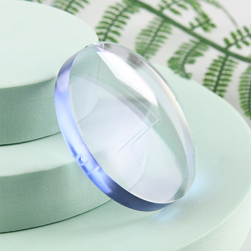 1,60 Halbfertiges blaues Block-Einstärkenglas