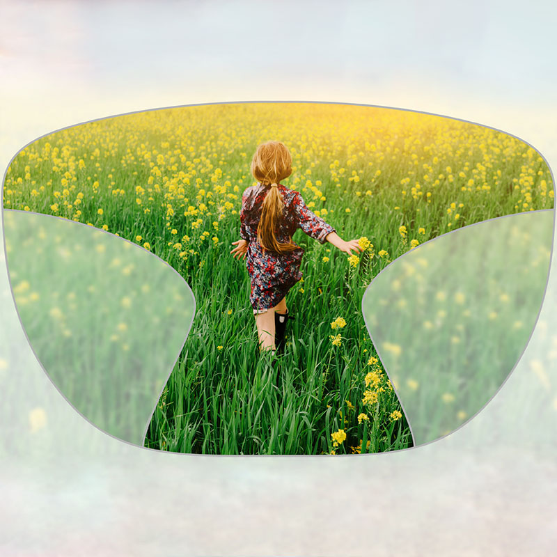 Weiches Gleitsichtglas für Junioren